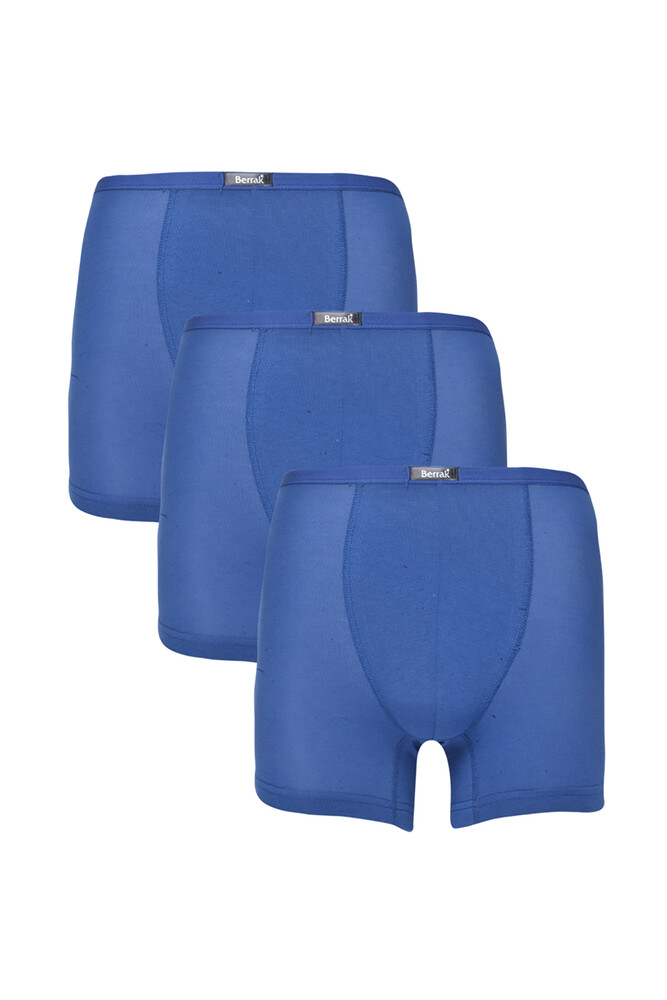 Berrak 4488 3'Lü  Erkek Boxer İndigo - 1