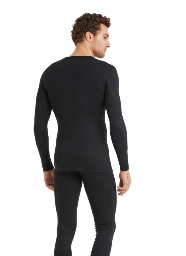 Blackspade Unisex Termal Tişört 2. Seviye 1257Üst Siyah - 4