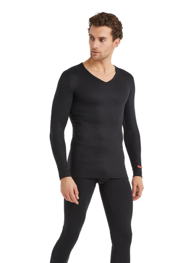 Blackspade Unisex Termal Tişört 2. Seviye 1257Üst Siyah - 3