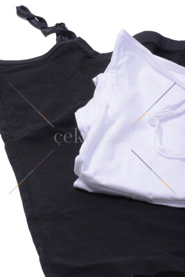 Blackspade Kadın Atlet Aura Satin 1404 - Siyah - 3