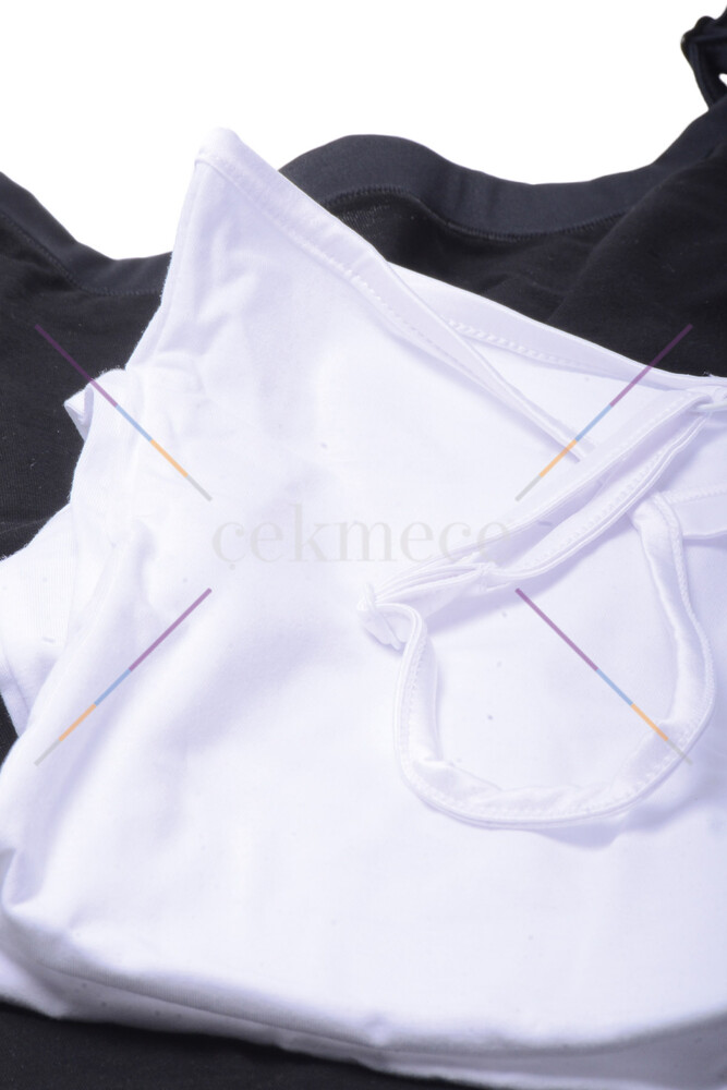 Blackspade Kadın Atlet Aura Satin 1404 - Siyah - 4