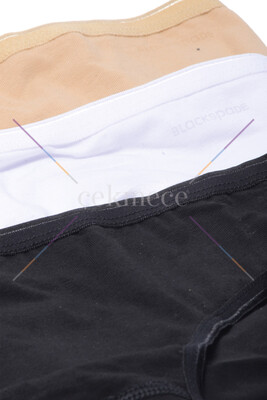 Blackspade Kadın Slip Külot 3'lü Paket Essential 1575 - Beyaz - 3