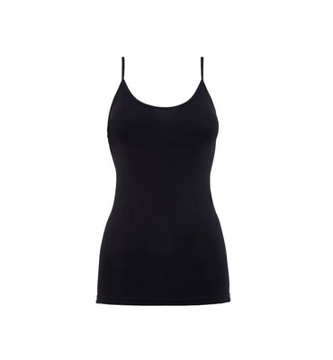 Blackspade Kadın İnce Askılı Atlet Essential 1951 - Siyah - 3