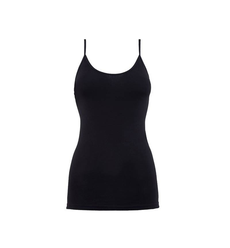 Blackspade Kadın İnce Askılı Atlet Essential 1951 - Siyah - 3