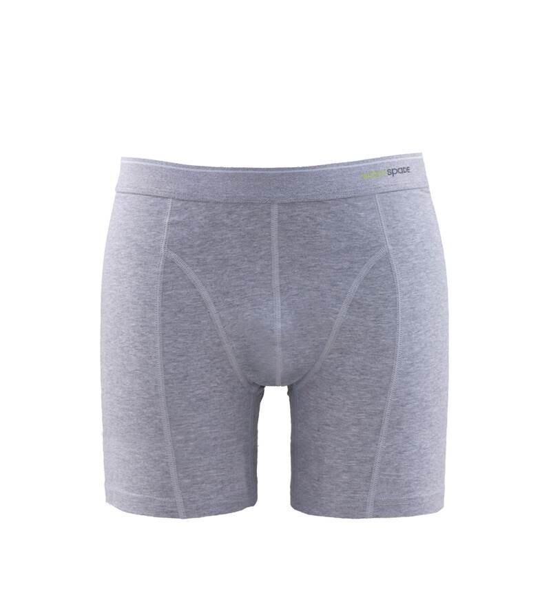Blackspade Erkek Pamuk Elastan Retro Boxer Tender Cotton 9216 - Gri Melanj - 3
