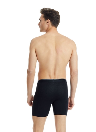 Blackspade Erkek Pamuk Elastan Retro Boxer Tender Cotton 9216 - Siyah - 2
