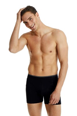 Blackspade Erkek Pamuk Elastan Boxer Tender Cotton 9233 - Siyah