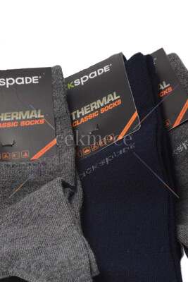 Blackspade Erkek Uzun Termal Çorap 9271 - Siyah - 2