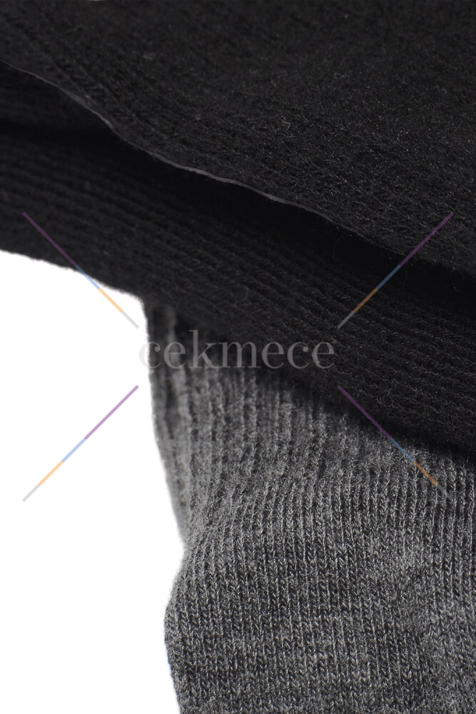 Blackspade Unisex Termal Uzun Çorap 9274 - Siyah - 3