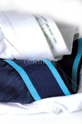 Blackspade Erkek Çocuk Külot 3'lü Paket 9394 - Lacivert Aqua Beyaz - 3