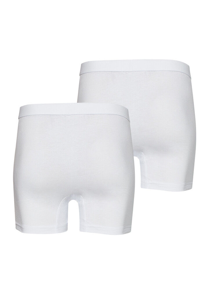 Blackspade Erkek Boxer 2'li Paket Loose Fit 9626 - Beyaz - 2