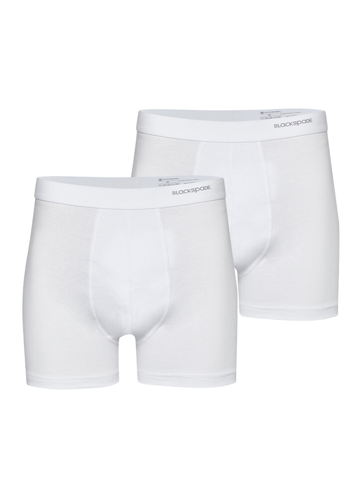 Blackspade Erkek Boxer 2'li Paket Loose Fit 9626 - Beyaz - 1