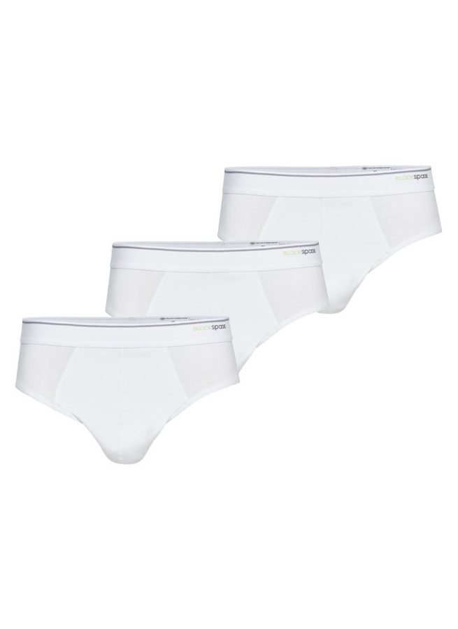 Blackspade Erkek Slip 3'lü Paket Tender Cotton 9672 - Beyaz - 1