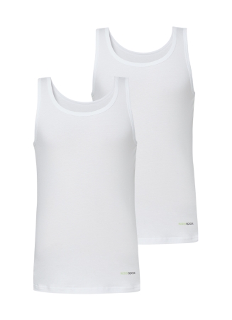 Blackspade Erkek Atlet 2'li Paket Tender Cotton 9678 - Beyaz - 1