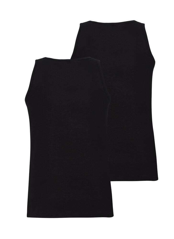 Blackspade Erkek Atlet 2'li Paket Tender Cotton 9678 - Siyah - 2