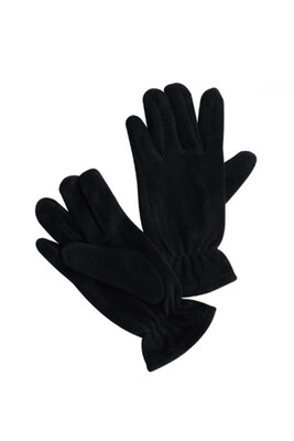 Çekmece 6 Parça Polar Boyunluk Eldiven Karmaskesi ve Çorap Set Siyah - 6