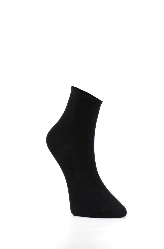 Çekmece 6'lı Unisex Kısa Konç Soket Siyah - 2