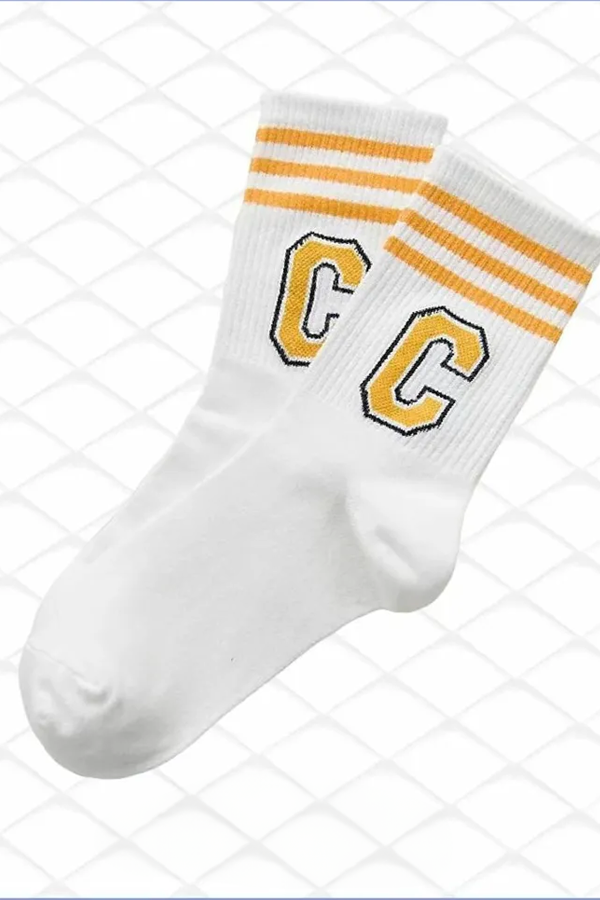Çekmece Unisex 5&prime;li Harf Desenli Kolej Soket Harf Desenli - 3