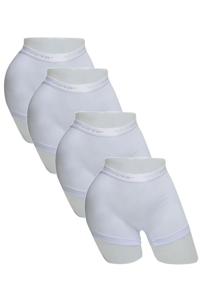 Dondeza 5005 4'Lü  Kadın Boxer Beyaz - 1
