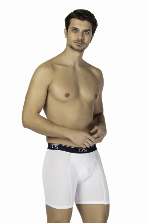 DS Damat DS0109 Comfort Modal Boxer 2′li Beyaz - 2