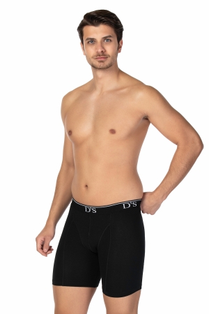 DS Damat DS0109A Comfort Modal Boxer 2&prime;li Siyah
