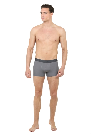 Ds Damat DS0137 Modal Boxer 2&prime;li Siyah-Gri