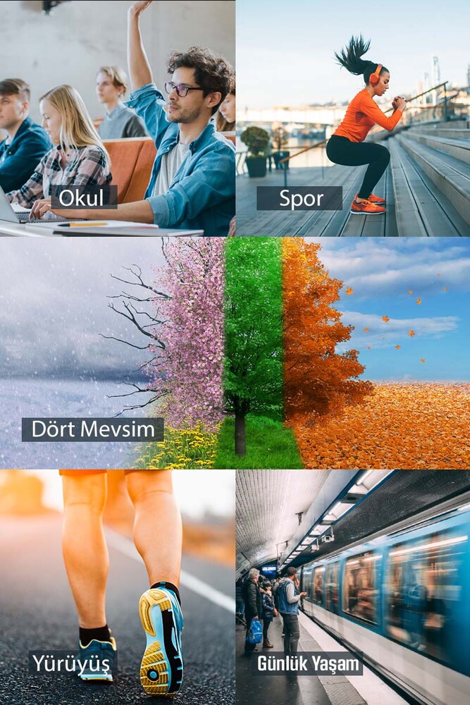 Dündar 6'lı Modal  Erkek Çocuk Patik Çok Renkli - 8