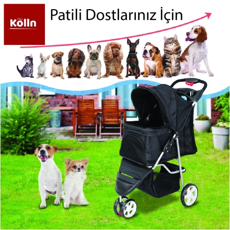 Kölln Katlanabilir Araba SİYAH - 9