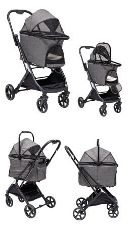 Kölln Premium Katlanabilir Araba GRİ - 2