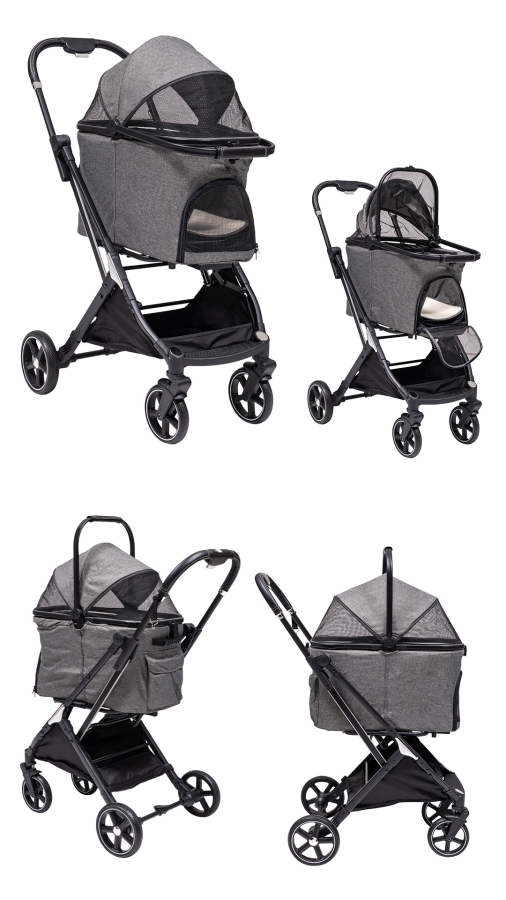 Kölln Premium Katlanabilir Araba GRİ - 3