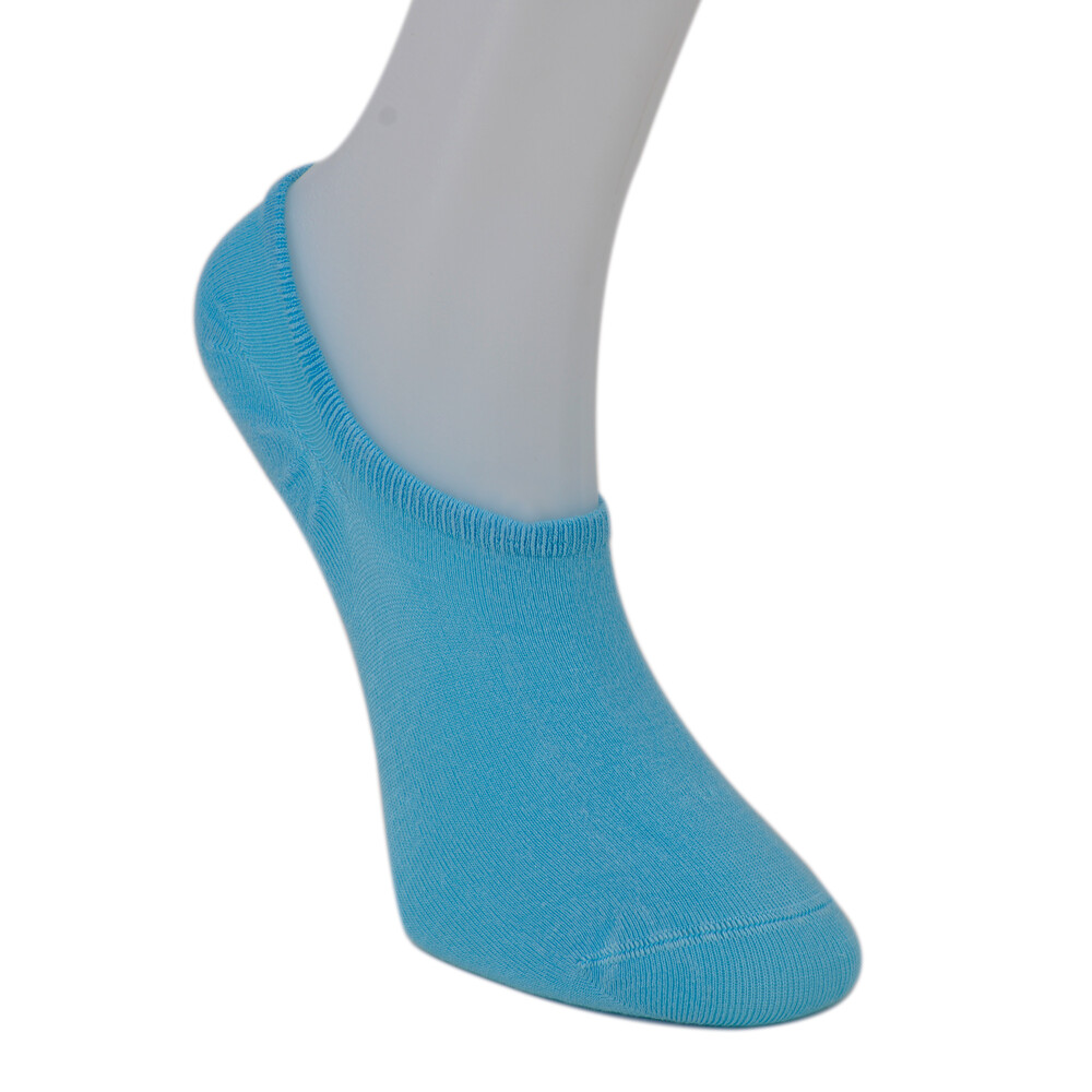 Solonine Premium 5'li Unisex Görünmez Renkli Çorap Lila - 5