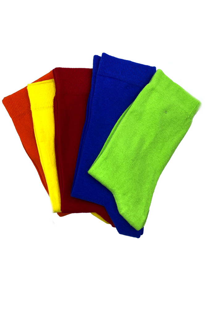 Solonine Premium 5'li Unisex Renkli Çorap Rainbow - 2